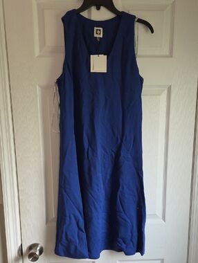 NWT Sleeveless Royal Blue Shift Dress